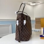 Super Vip 1:1 – Louis Vuitton Neverfull MM Bag Damier Ebene Canvas Cerise Red 31Cm N40599 - Image 3