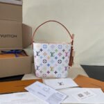 Super Vip 1:1 – Louis Vuitton x Murakami All In BB White 18Cm M13089 - Image 3