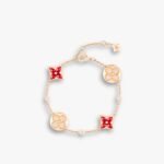 Louis Vuitton Color Blossom BB Multi-Pattern Bracelet Pink Gold QA5122