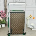 Louis Vuitton Horizon 55 Suitcase Green 55Cm M46781 - Image 6