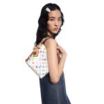 Super Vip 1:1 – Louis Vuitton x Murakami All In BB White 18Cm M13089 - Image 6