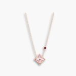 Louis Vuitton Color Blossom BB Star Necklace Red Gold