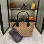 Gucci Totissima Large Reversible Tote Black 30Cm ‎839112 AAFEQ 1069 - Image 3
