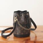 Super Vip 1:1 – Louis Vuitton Canoé Bag Monogram Coated Canvas Brown 14Cm M83480 - Image 3