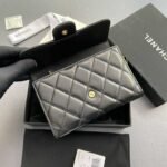 Chanel Classic Card Holder Black 15cm AP0214 Y01295 C3906 - Image 5