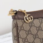 Gucci Ophidia Small Shoulder Bag Beige And Dark Brown 25Cm 735132 FABLE 9442 - Image 5