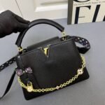Louis Vuitton x Takashi Murakami Capucines BB Black 27Cm - Image 5