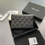 Perfect Match: Chanel Medallion Tote Bag 30cm X Chanel Classic Card Holder Black 15cm - Image 7