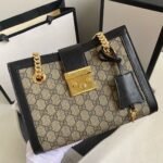 Gucci Padlock Small Shoulder Bag Black 26cm 498156 KHNKG 9769 - Image 2
