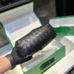 Bottega Veneta Pouch Black 20Cm 576175VCPP01229 - Image 6