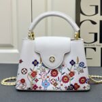 Louis Vuitton x Murakami Capucines East West Mini White 21Cm - Image 2