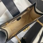 Gucci Padlock Small Shoulder Bag Black 26cm 498156 KHNKG 9769 - Image 6