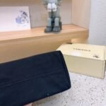 Balenciaga Canvas Cities Paris Tote Bag Black 30cm - Image 3