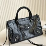Balenciaga Le City Small Bag In Black 8114422AA9S1000 30cm - Image 2