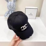 Chanel CC Baseball Cap Black - Image 2