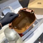 Celine Small Bucket In Triomphe Canvas 22cm 191442FLC02GR - Image 8