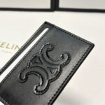 Celine Card Holder Black 9cm - Image 3