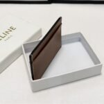 Celine Card Holder Tan Brown 9cm - Image 3