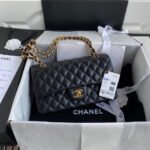 Chanel Classic Flap Bag Black 30cm - Image 4