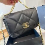 Chanel 19 Flap Bag Black 26cm - Image 2