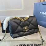 Chanel 19 Flap Bag Black 26cm - Image 4