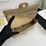Chanel Classic Double Flap Bag Beige 25cm - Image 4