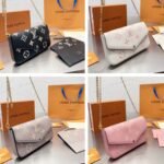 Louis Vuitton Félicie Pochette Rose Trianon Pink 22cm M81759 - Image 3