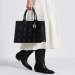 Dior Medium Dior Book Tote Black 38cm M1324OWHP M900 - Image 8