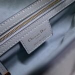 Dior Saddle Bag Grained Calfskin Cloud Gray 25cm M0455CBAA M51G - Image 2