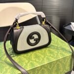 Gucci Blondie Mini Shoulder Bag Black 22cm 815700 HAAKF 2546 - Image 2