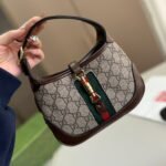 Gucci Jackie 1961 Shoulder Bag Brown 23cm 637092 HUHHG 8565 - Image 3