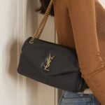 Saint Laurent Calypso Small In Black 27cm 734153AACQO1000 - Image 7