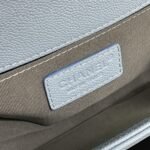 Chanel Medium Boy Bag Light Blue 25cm - Image 2