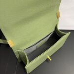 Chanel Medium Boy Bag Olive 25cm - Image 2