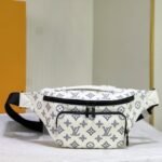 Louis Vuitton Rush Bumbag White And Navy Blue 30cm M25227 - Image 2