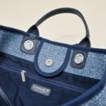 Chanel Large Deauville Tote Bag Bicolor Blue 40cm - Image 2