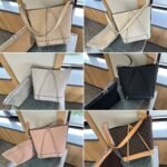 Louis Vuitton Flore Perforated Mahina Black 22cm M12139 - Image 3