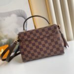 Louis Vuitton Croisette Damier Ebene Brown 25cm N53000 - Image 3