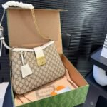 Gucci Padlock GG Medium Shoulder Bag White 33cm 795113 KHNKG 9761 - Image 2