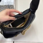 Gucci GG Marmont Half Moon Mini Bag Black 23cm - Image 4