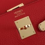 Hermes Kelly 25 Togo Handbag Rouge Casaque 25cm - Image 2