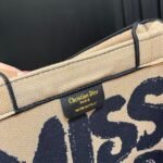 Dior Book Tote Beige and Black 36cm M1296ZEZD M918 - Image 2