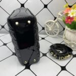 Dior Small Lady Dior Bag Black Shiny Black 20cm M0531OWCB M900 - Image 2