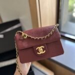 Chanel Small Flap Bag Burgundy 18cm AS5186 B18321 NZV44 - Image 2