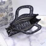 Dior Mini Book Tote Blue 22cm S5475ZRIW M928 - Image 2