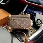 Louis Vuitton Mini Soft Trunk Bag Monogram Brown 18cm - Image 2