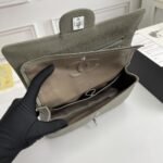 Chanel Classic Double Flap Bag Moss Green 25cm - Image 2