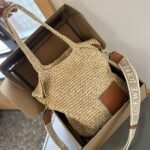 Loewe Slit Bag Natural And Tan 30cm A685453X07 2435 - Image 2