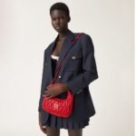 Miumiu Wander Matelassé Red 23cm 5BC125 N88 F0011 V OOY - Image 3