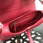 Dior Saddle Bag Grained Calfskin Burgundy 25cm M0455CBAA M42R - Image 3